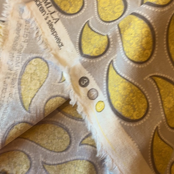 EMMA&MLLA Other - 2 yards 100% cotton paisley print fabric Ready to Use! Laundered and pressed!